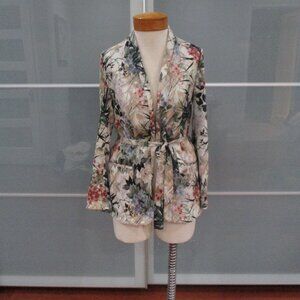 Zara Basic Collection Tie Close Blazer / Jacket